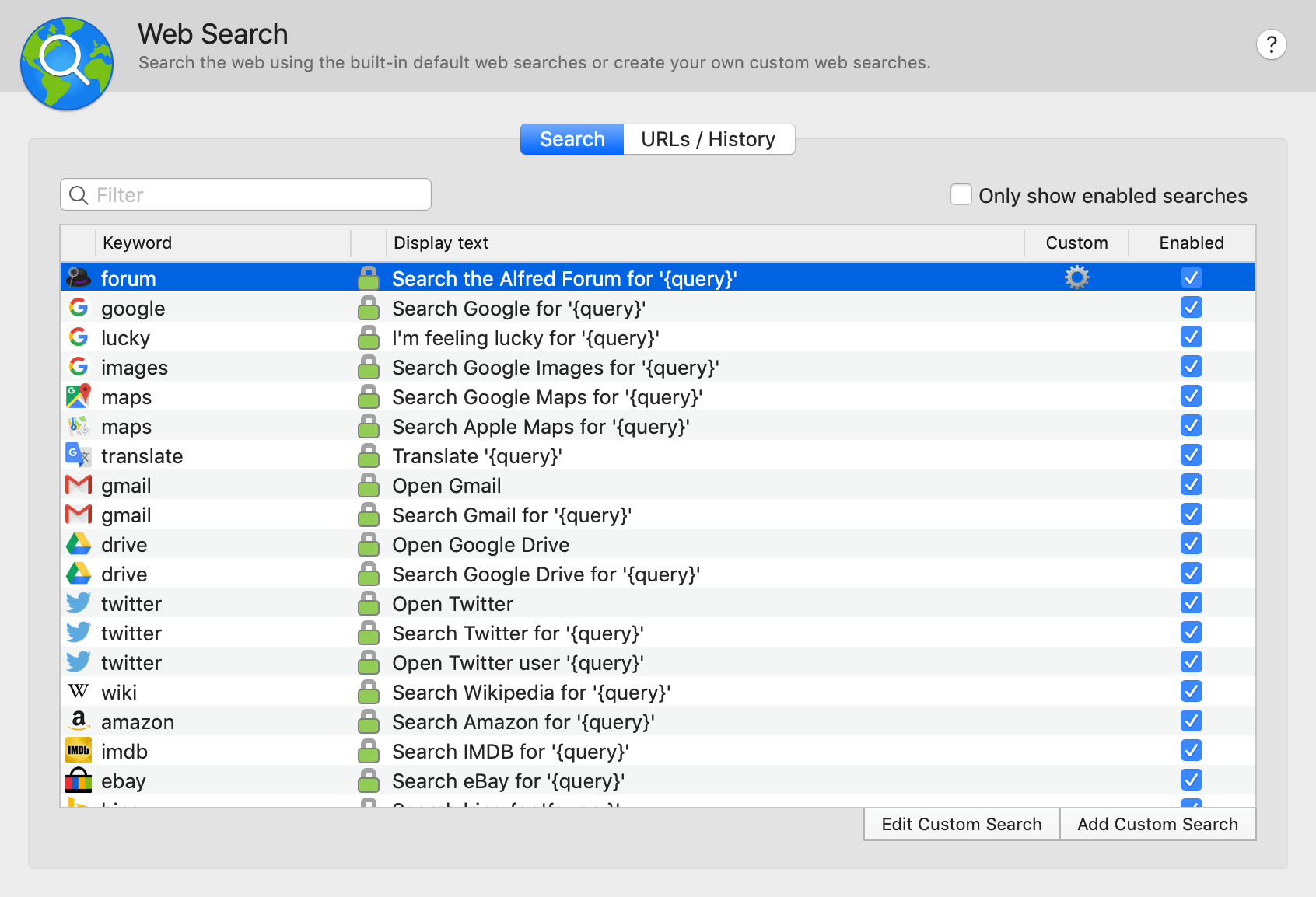 Web Searches Web Searches